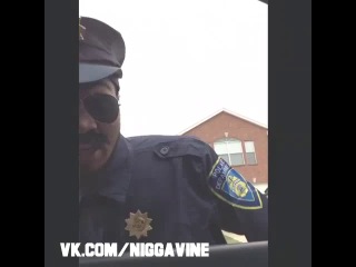 officer overly excited (nigga vine)