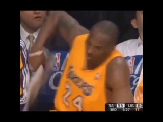 kobe bryant seems a little upset (nigga vine)