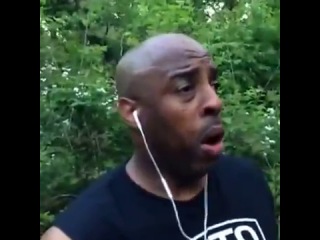 in the woods, white people vs black people (nigga vine)